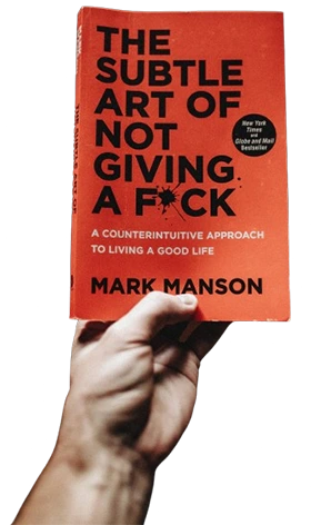 a man holding a book